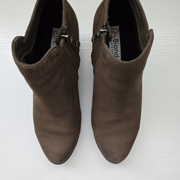 Blondo Womens Brown Waterproof Short ankle boots 7.5 - Picture 3 of 7